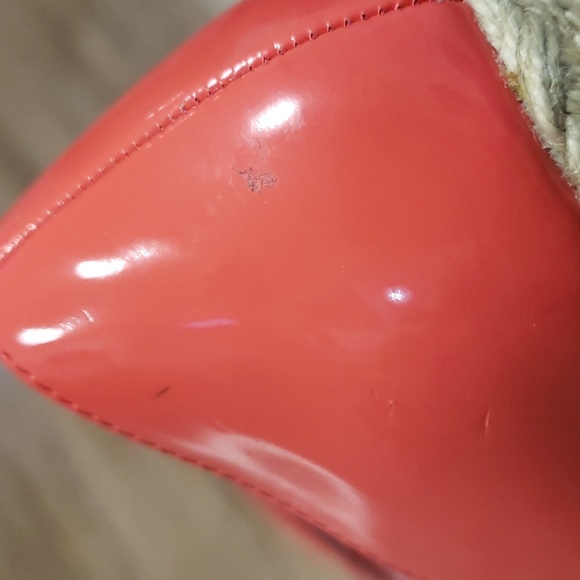 (8.5) Dexflex Comfort Peep Toe Wedge Heel Espadrilles Modern Contemporary - Picture 14 of 15